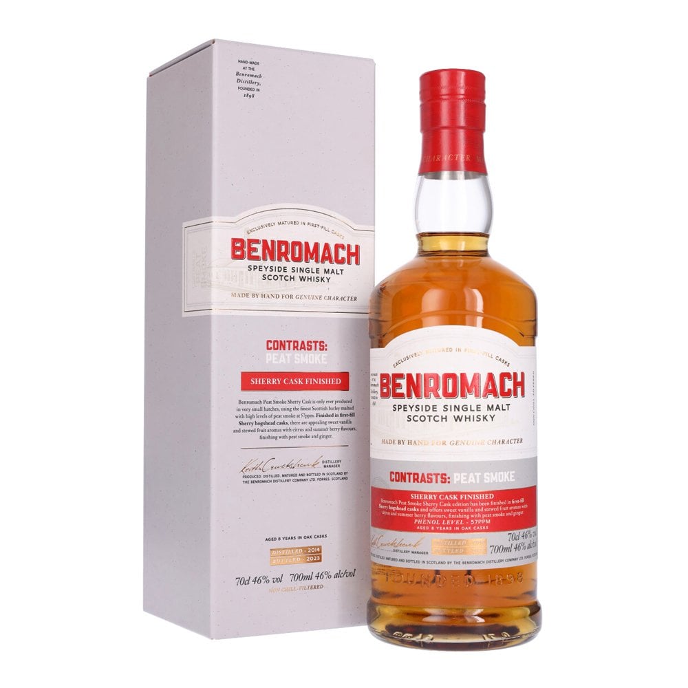 Whisky BENROMACH Cara Gold Malt 46% 70cl